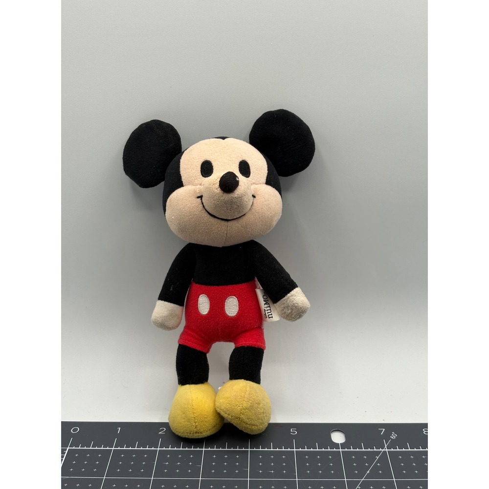 Disney nuiMOs Mickey Mouse Poseable Plush Doll‎ Small 7.5 inch Collectible